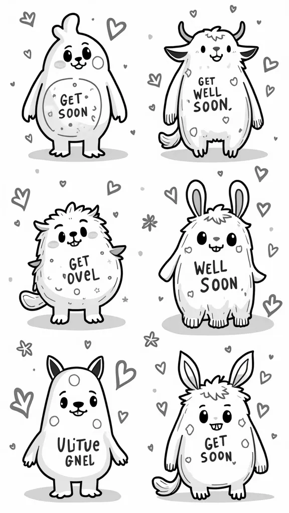 mignon Get Well Soon Coloring Pages